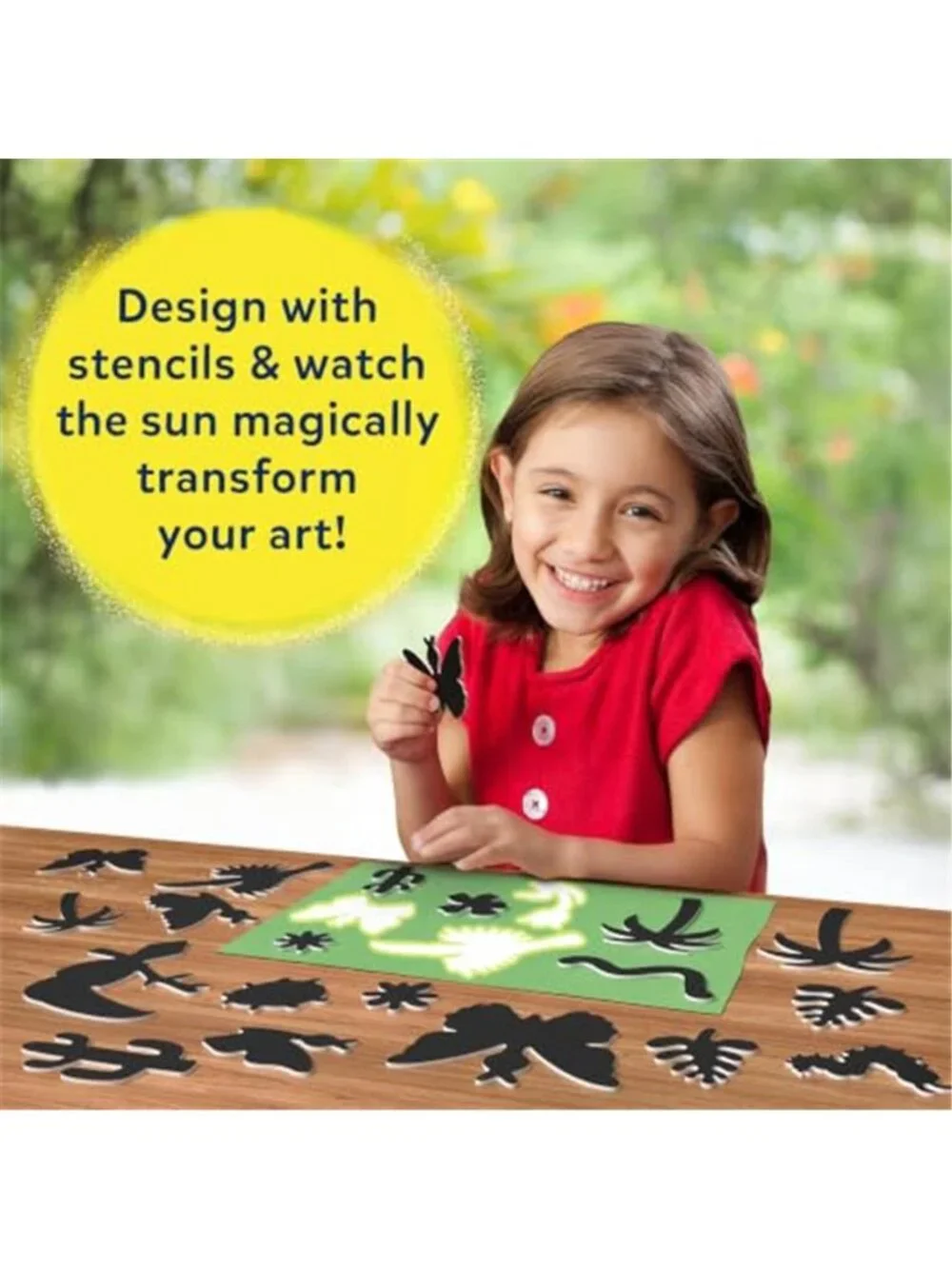 Magical Sun Art – Out in Nature, STEM Paper Craft Kit for Kids